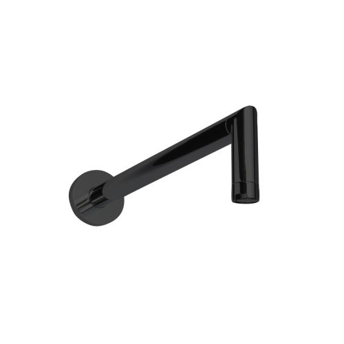 ThermaSol 16" - 90 Degree Wall Shower Arm Round in Matte Black