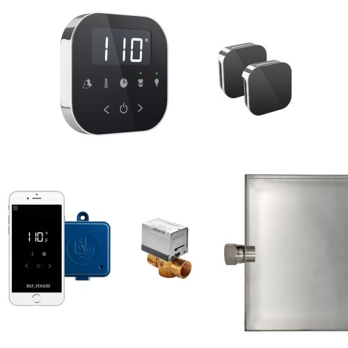 Mr. Steam Black AirButler Max Control Package 