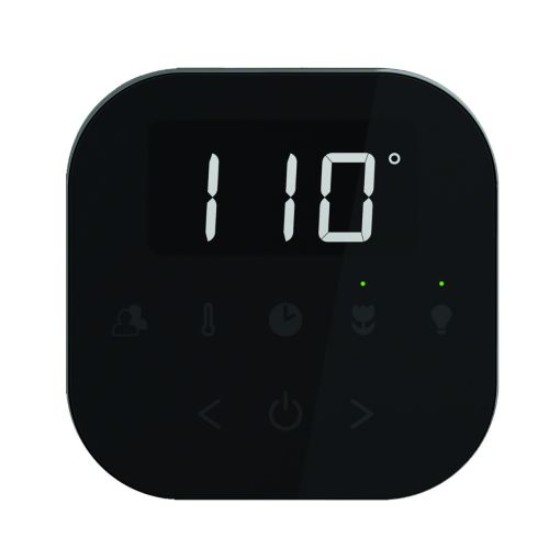 Mr. Steam AirTempo Steam Shower Control in Black