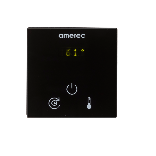 Amerec KT3 Steam Generator Control Kit in Matte Black