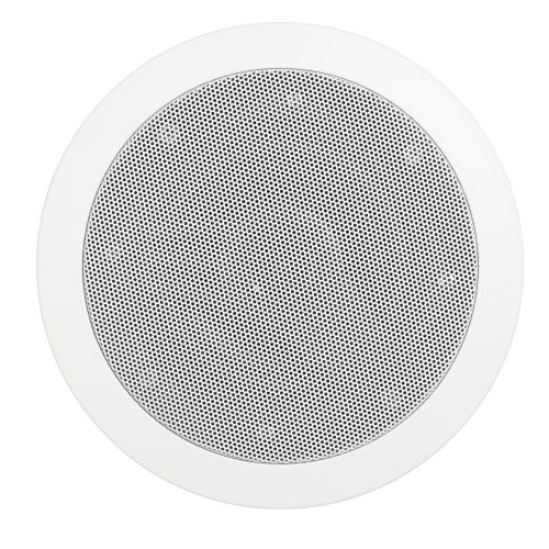 Mr. Steam 6.5 in. W. MusicTherapy Speaker in Round White