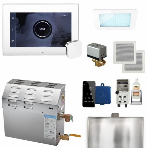  Mr Steam MS400EC1 & White xDream Generator Package