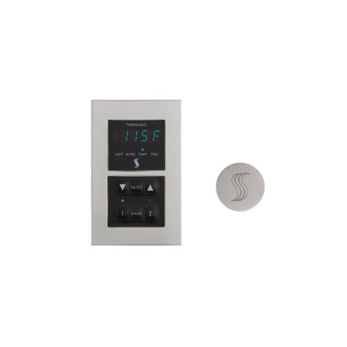 Thermasol Signature Series Control and Steam Head Kit Square 