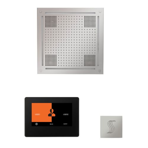 ThermaSol Wellness HydroVive Steam Package with 7" ThermaTouch Square 