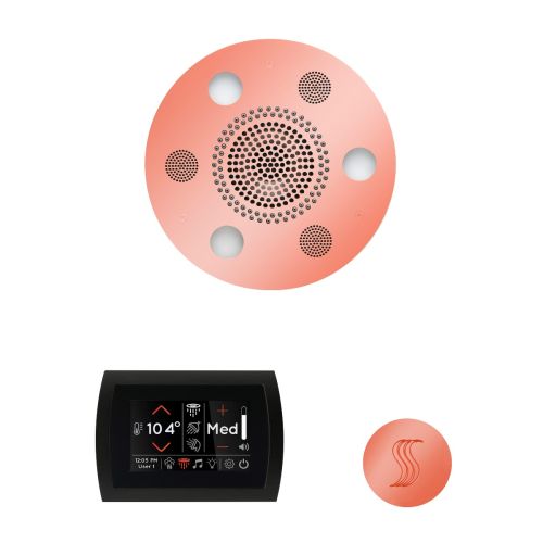 ThermaSol Wellness Steam Package with SignaTouch Round in Copper